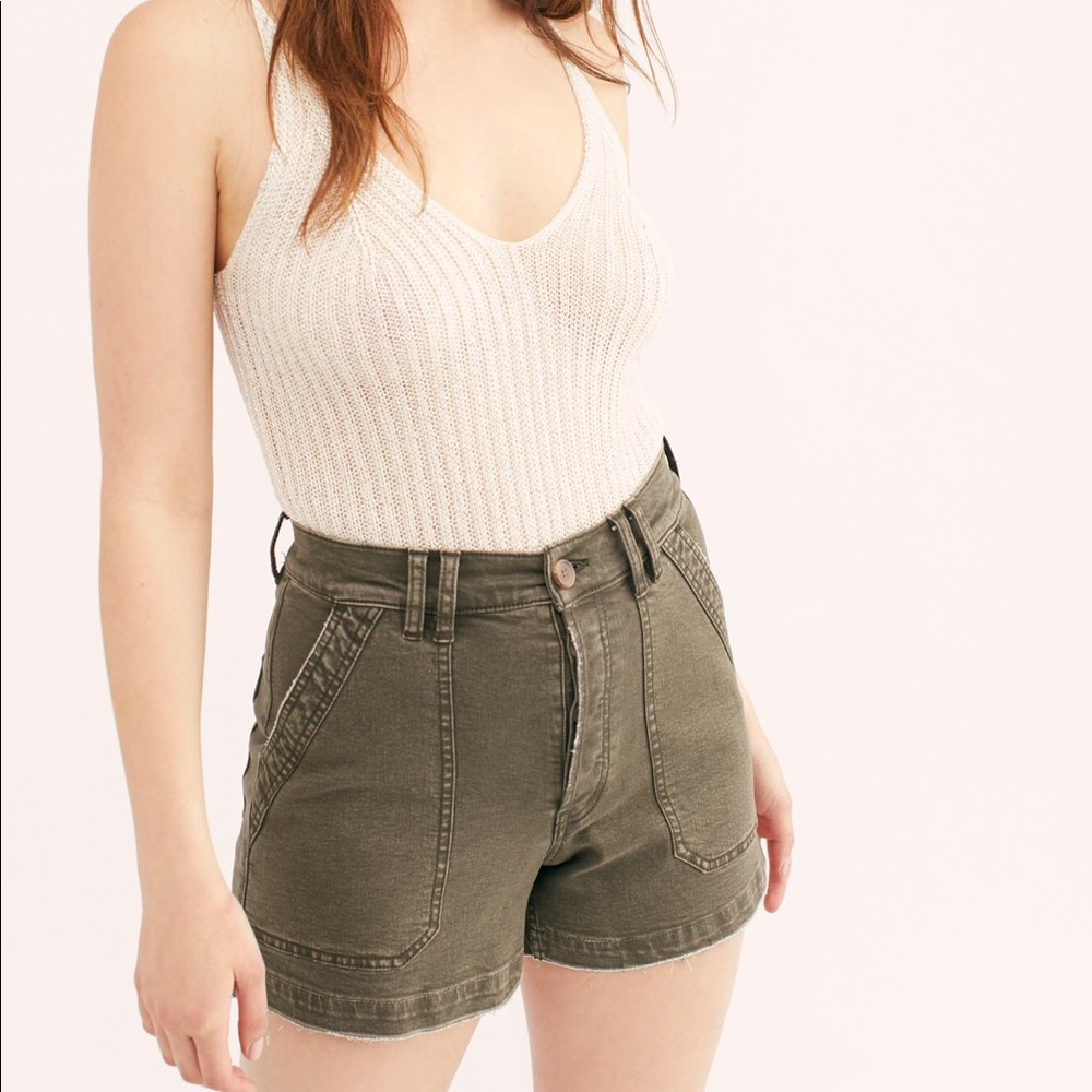 Free People Day Camp Shorts